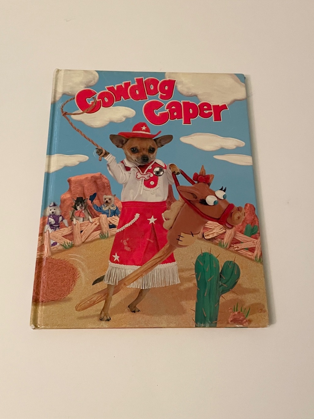 Playhouse Publishing Cowdog Caper Hardcover Book Katina Z Jones Dogs Wild West